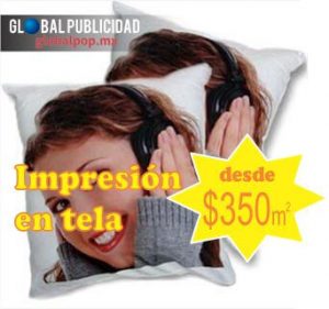 Impresión en tela desde 350