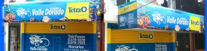 Rotulación de Punto de Venta. Renovación de imagen institucional marca Tera.